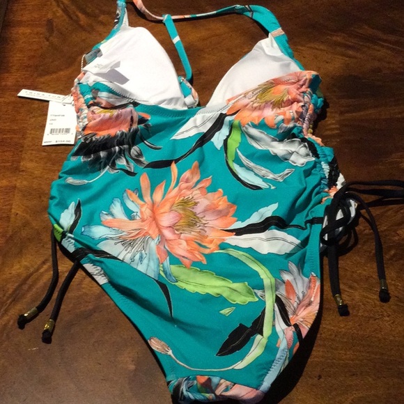 NWT $154 TRINA TURK SHANGRI LA US 10 ONE PIECE - Picture 13 of 14